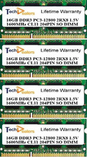 64GB (4 X 16GB) PC3-12800 1600