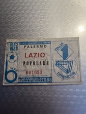 Palermo-Lazio biglietto/ticket