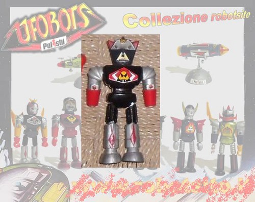 Robot vintage ufobots - robot, polistil