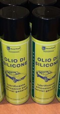  BOMBOLETTE SPRAY OLIO DI SILICONE 2x500ML LUBRIFICANTE PROTETTIVO DISTACCANTE