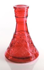 Nouveau vase de crystal Rouge