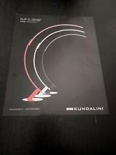LAMPADA KYUDO ARTE DESIGN HANSANDFRANZ KUNDALINI VINTAGE AD PUBBLICITA