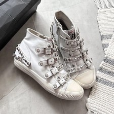 Scarpe sneakers strass borchie