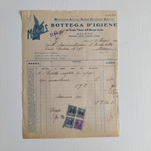 1944 magos bottega igiene - 1944,