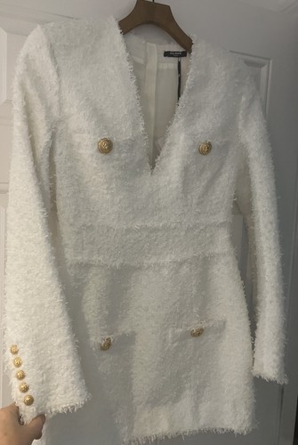 Abito balmain tweed - balmain, con