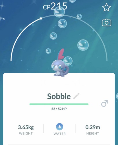 Shiny sobble pokemon galar - pokemon,