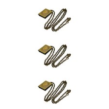  3 PEZZI Collana Memoriale