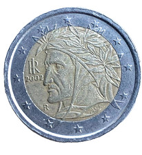 2 euro   Dante Alighieri anno