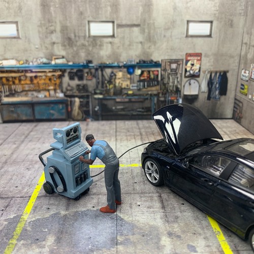 43 diorama garage - ds-64, 1:43
