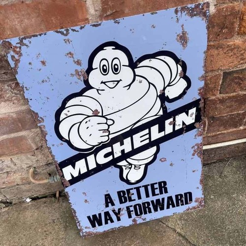 Insegna michelin vintage - vintage, in