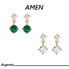 Orecchini Donna Dorati Amen