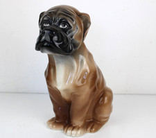 STATUA Cane BOXER Seduto