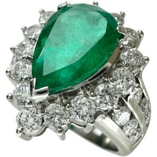 Anello US 6,2 smeraldo 2,883