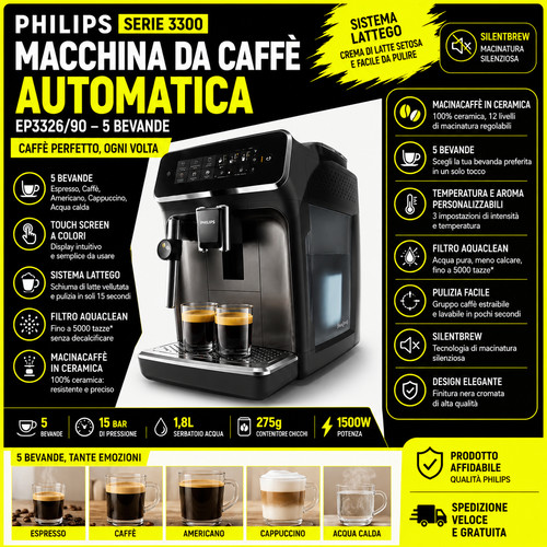 Philips serie 3300 macchina - macchina, da