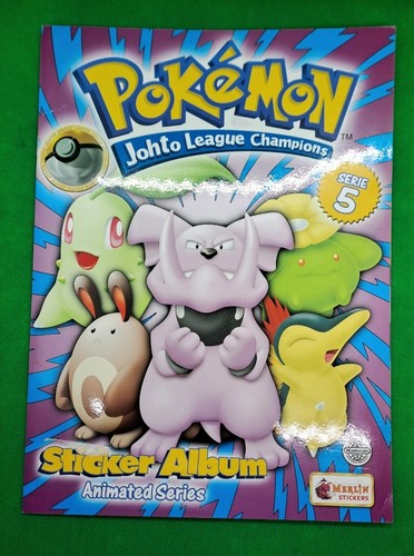 Album pokemon johto serie - pokemon,