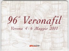 2001 SCHEDA TELEFONICA "96°