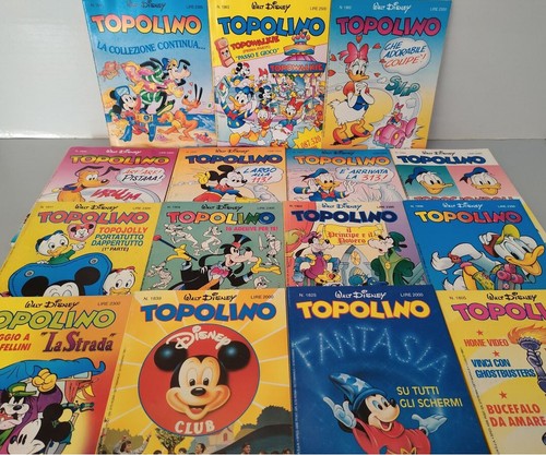 Topolino albi con - topolino,