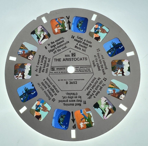 Vintage view master - vintage, reel