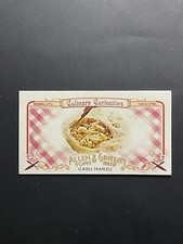 2012 Topps Allen & Ginter Mini Culinary Curiosities Casu Marzu