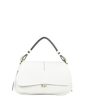 Loristella Borsa a tracolla in pelle Clea Bianco