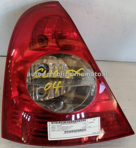 Fanale posteriore renault - sx,