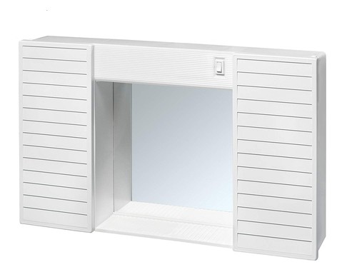 Mobiletto specchiera bagno - specchiera, da