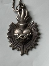 Vecchio ciondolo in argento