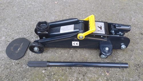 Crick idraulico con carrello - con,