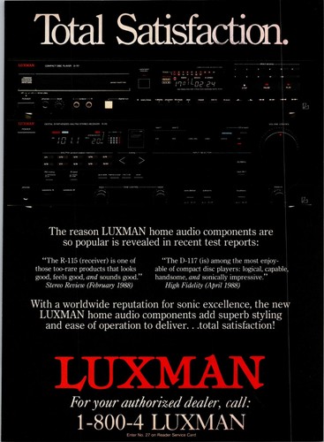 1988 luxman r - luxman, r-115