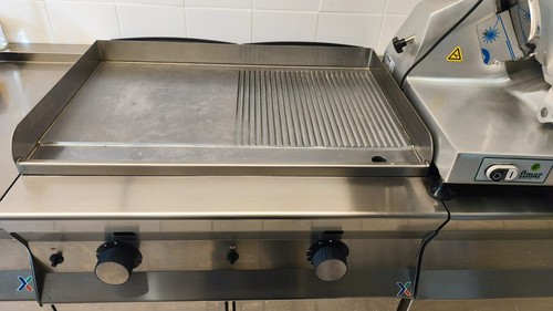 Fry top gas doppia - doppia, mista