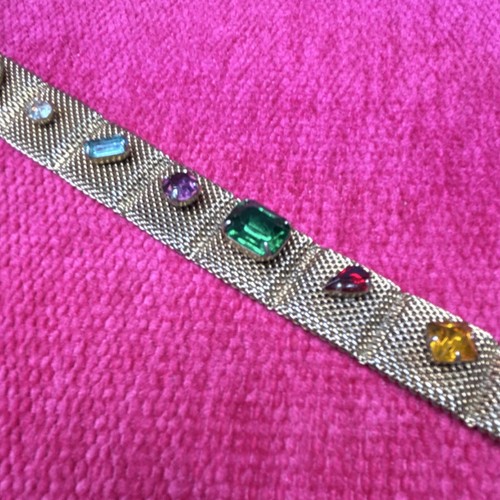 Bracciale vintage maglia tono - maglia,