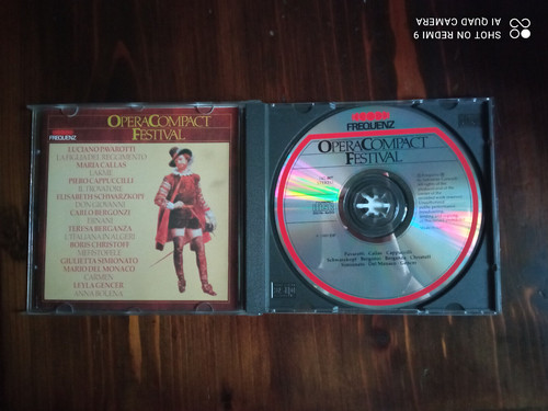 Audio pavarotti callas - cd,
