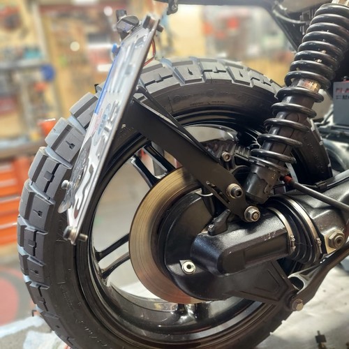 Portatarga laterale bmw k1100 - laterale,