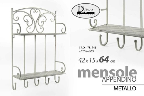 Appendino parete metallo - in,