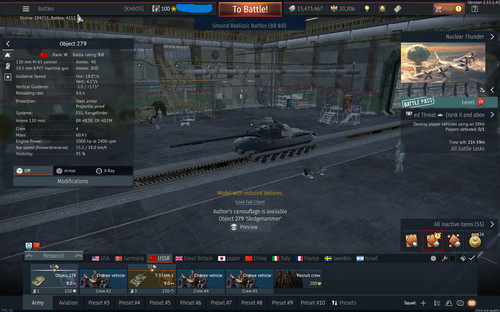 Account war thunder con - con, obj