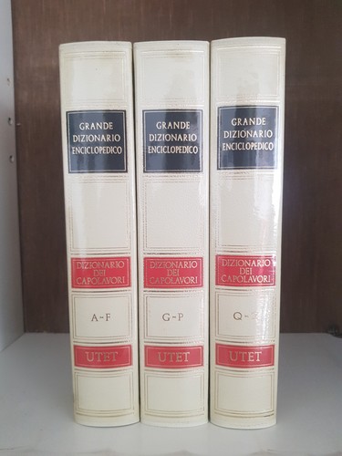 Dizionario dei capolavori - dizionario,