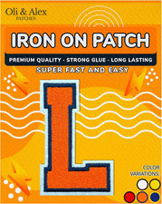 Iron on Letters Patches -