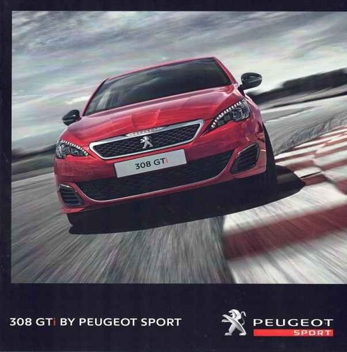 Catalogue brochure peugeot 308 - brochure,
