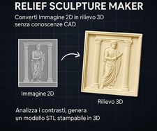 stampe 3d in rilievo su