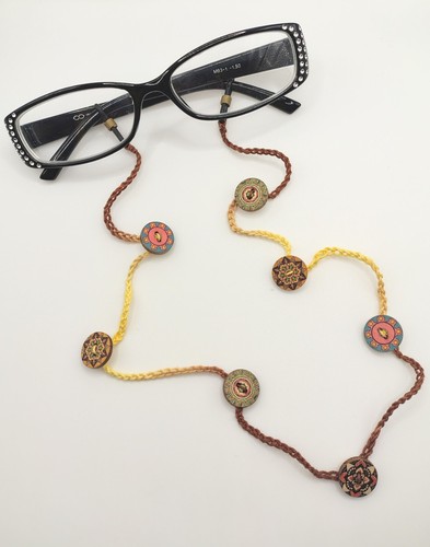 Collana laccetto occhiali - x,