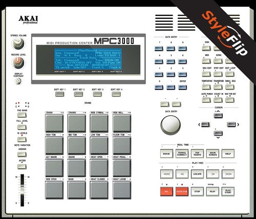 Akai mpc 3000 design - mpc,