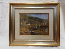 Dipinto paesaggio olio su