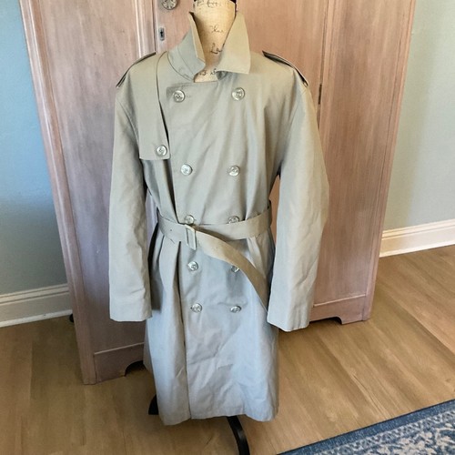 Trench cappotto kaki - , foderato