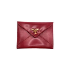 PRADA Portamonete Pelle Rosso