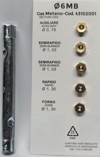 Kit 5 Ugelli 6MB Gas Metano