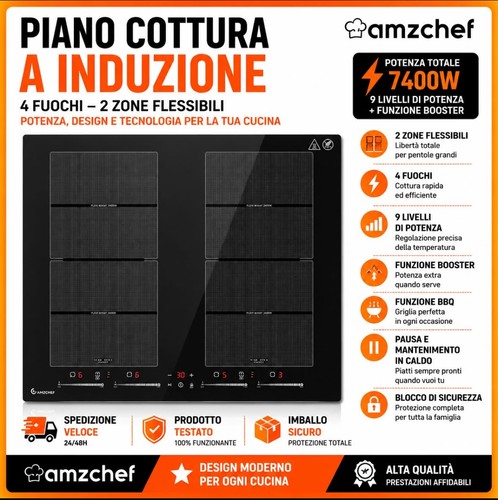 Amzchef piano cottura - piano,