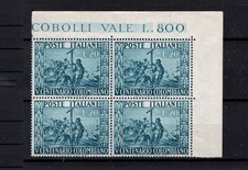 ITALIA 1951 - COLOMBO - MNH -