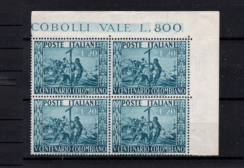 Italia 1951 colombo mnh - 1951,