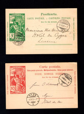 Svizzera 1900 - UPU 5 Rp. e 10