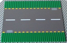 Lego baseplate road x 32 - road,